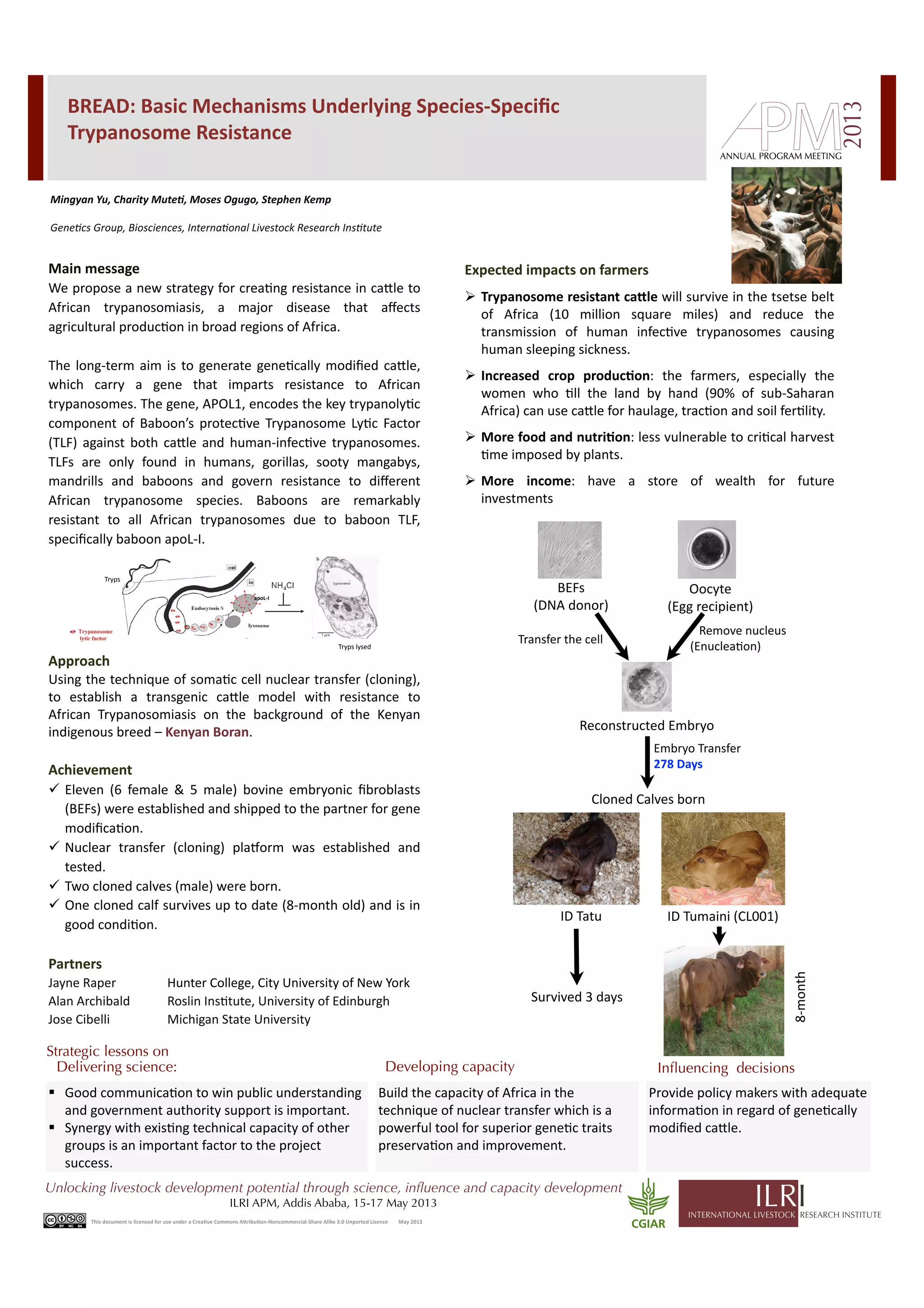BREAD: Basic mechanisms underlying species‐specific trypanosome ...