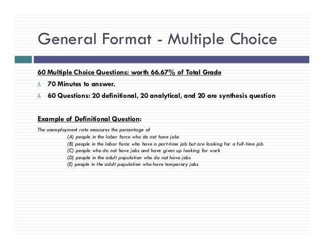 Ap Macroeconomics Review Slides