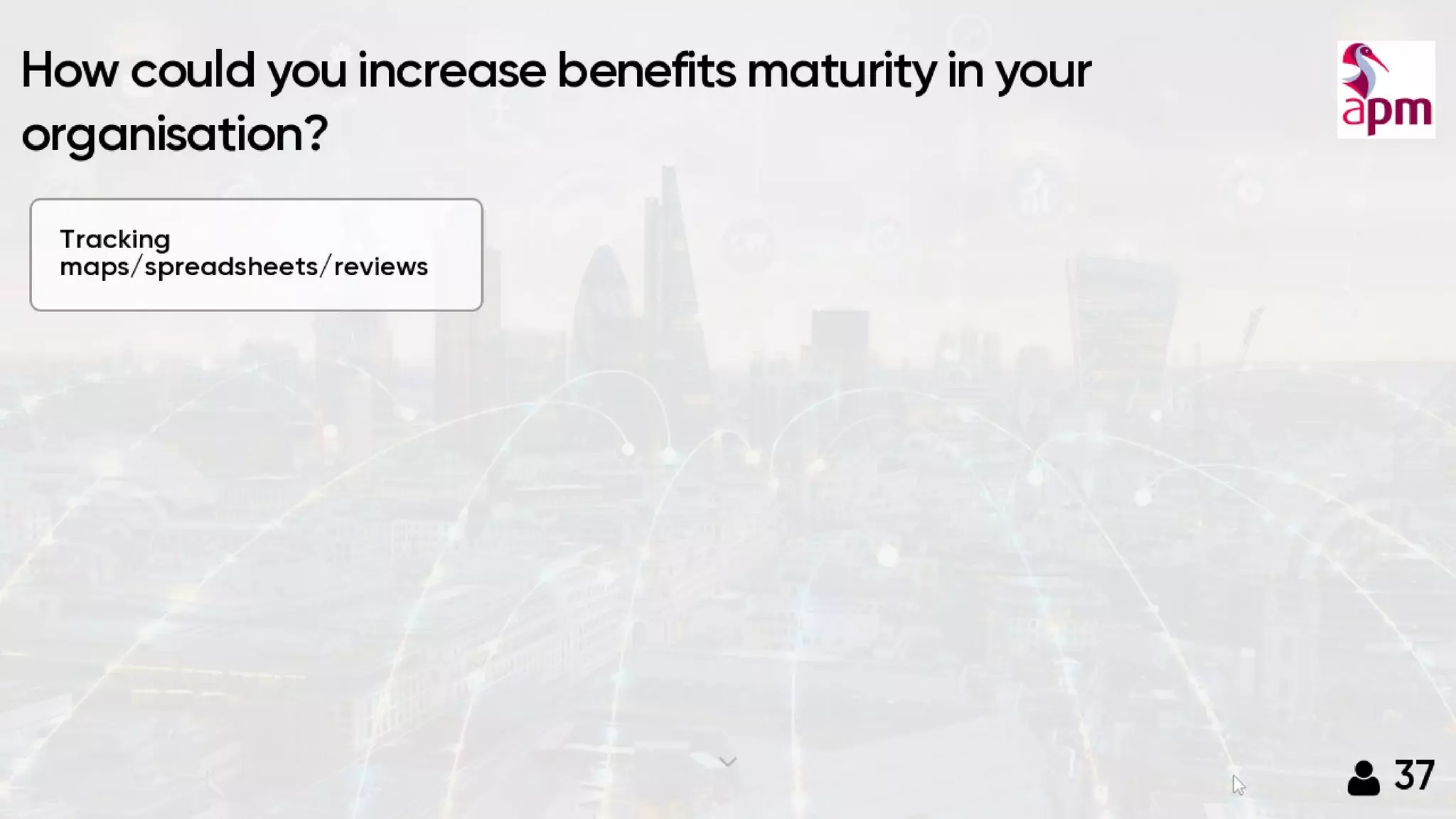 APM Prioritise your portfolio using benefits management framework. 