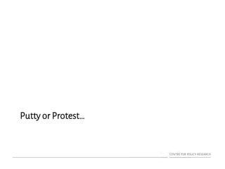 Putty or Protest…
 