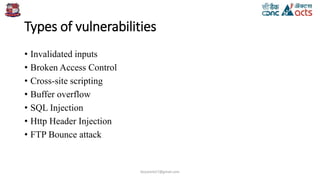 Vulnerabilities in Android | PPTX