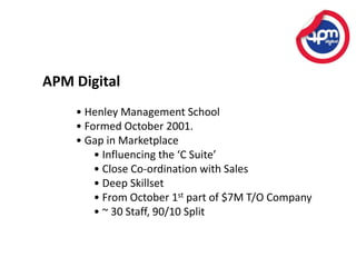 APM DigitalHenley Management School