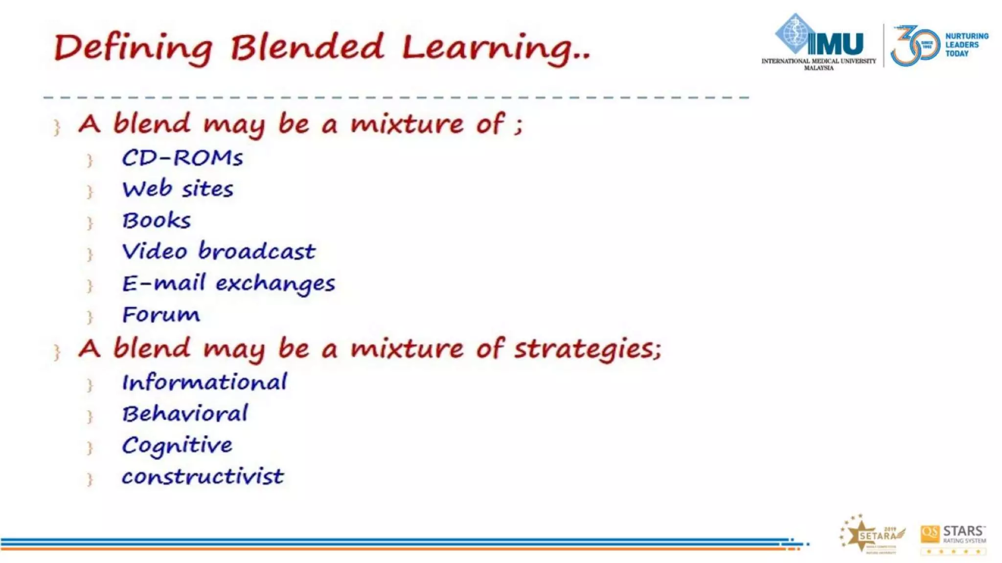 Correct blend to Design online learning activities to Engage Students