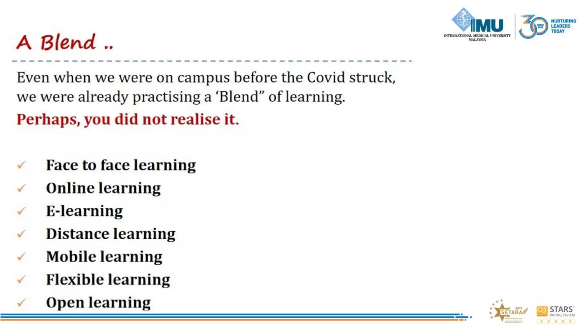 Correct blend to Design online learning activities to Engage Students