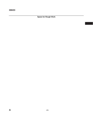 A -24-
099/23
Space for rough Work
mechalerts
 