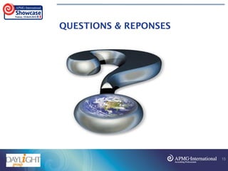 QUESTIONS & REPONSES
15
 