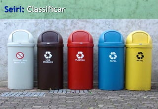 Seiri: Classificar




© Profitability Engineers, 2009
                                  10
 