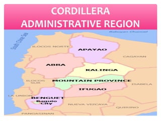 CORDILLERA
ADMINISTRATIVE REGION

 