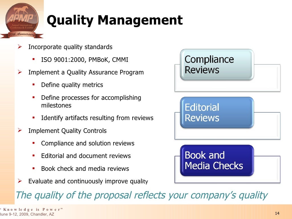 Proposal Management Best Industry Practices