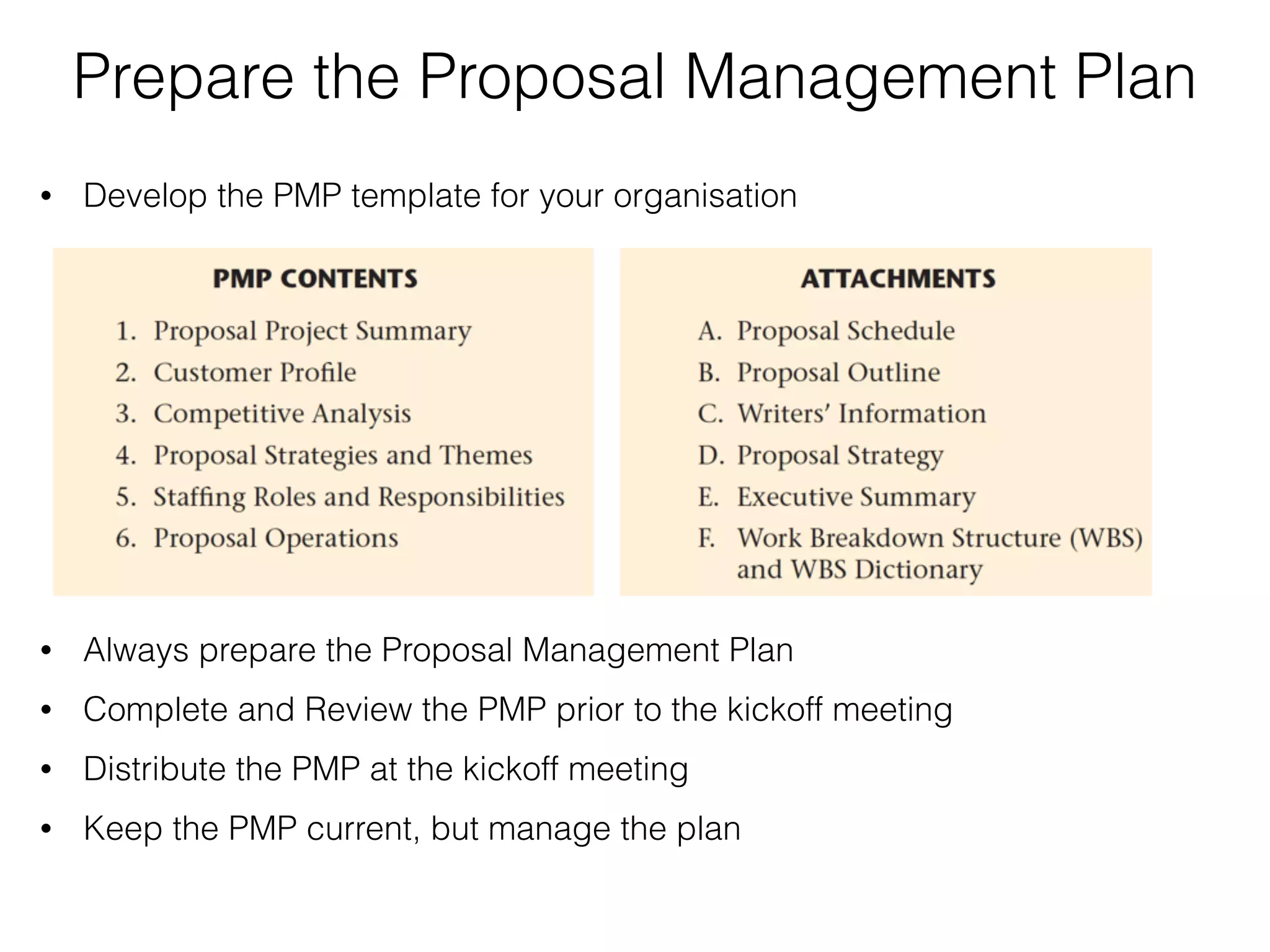 APMP Foundation Certification Session 2 - Proposal Planning | PDF