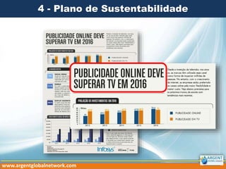 4 - Plano de Sustentabilidade
www.argentglobalnetwork.com
 