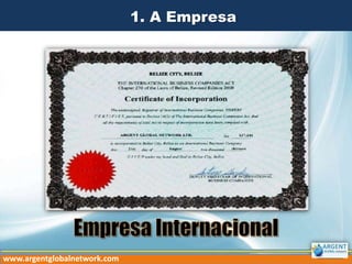 1. A Empresa

www.argentglobalnetwork.com

 