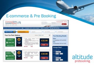 E-commerce & Pre Booking
 