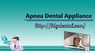 Apnea Dental Appliance
