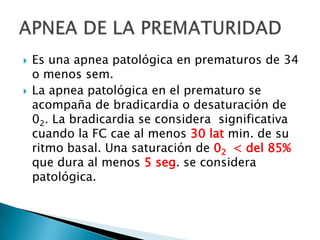 A P N E A  N E O N A T A L