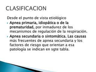 A P N E A  N E O N A T A L