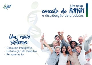Um novo
conceito de MMNe distribuição de produtos
Um novo
sistema:
• Consumo Inteligente
• Distribuição de Produtos
• Remuneração
 