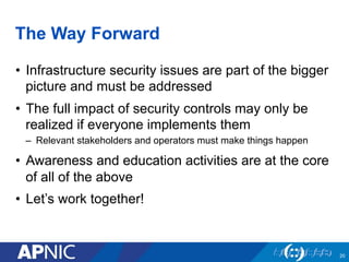 Cybersecurity Opportunities Challenges APNIC