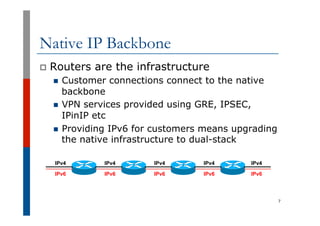 IPv6 Deployment Planning Tutorial, by Philip Smith [APNIC 38] | PDF