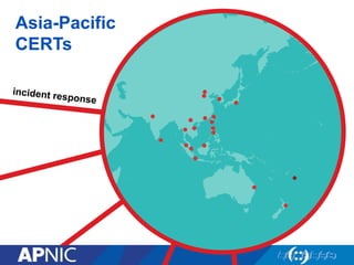 Asia-Pacific
CERTs
 