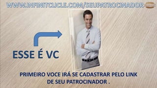ESSE É VC
PRIMEIRO VOCE IRÁ SE CADASTRAR PELO LINK
DE SEU PATROCINADOR .
 