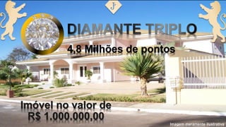 4,8 Milhões de pontos
Imagem meramente ilustrativa
 