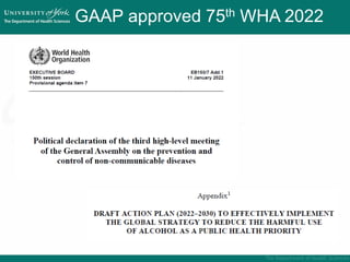 GAAP approved 75th WHA 2022
 