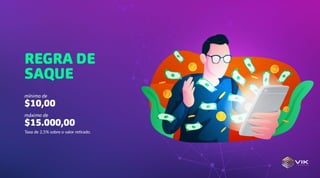 Apresentação de Negócios da Vick Empreendimentos Financeiros