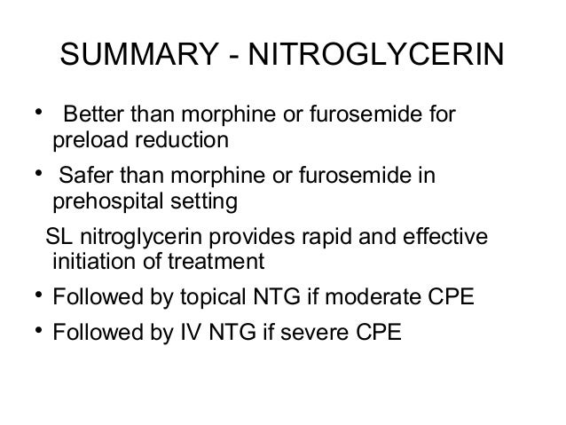 Viagra and nitroglycerin