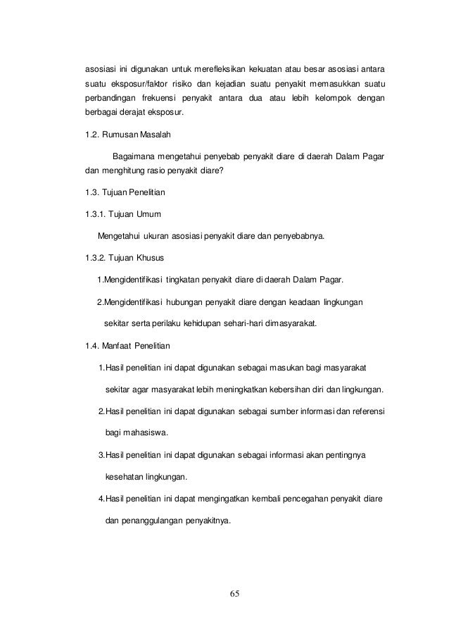 MAKALAH EPIDEMIOLOGI UKURAN ASOSIASI (KHUSUS) PENYAKIT 
