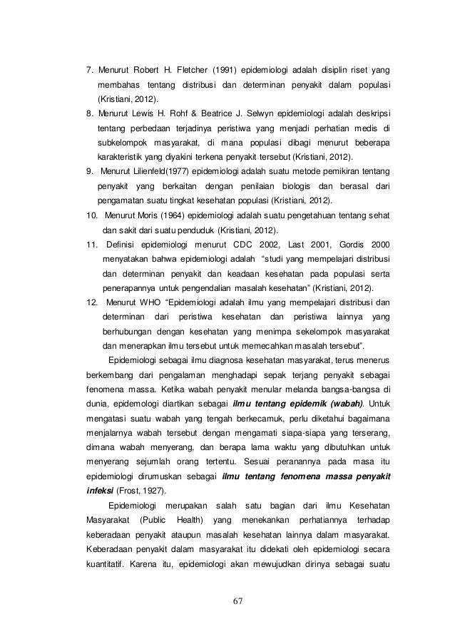 MAKALAH EPIDEMIOLOGI UKURAN ASOSIASI (KHUSUS) PENYAKIT 