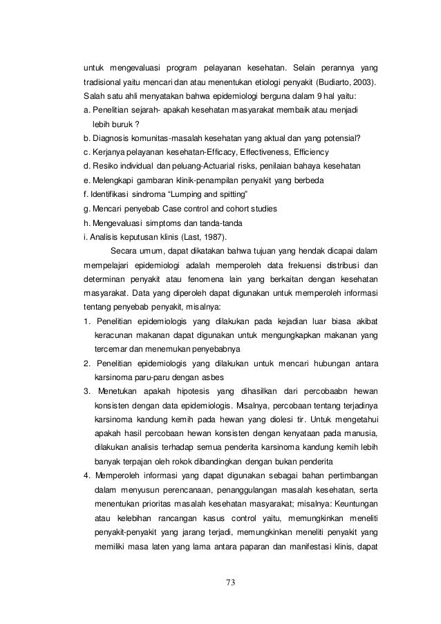 MAKALAH EPIDEMIOLOGI UKURAN ASOSIASI (KHUSUS) PENYAKIT 