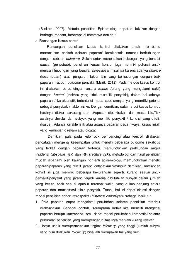 MAKALAH EPIDEMIOLOGI UKURAN ASOSIASI (KHUSUS) PENYAKIT MAKALAH EPIDEMIOLOGI UKURAN ASOSIASI (KHUSUS) PENYAKIT
