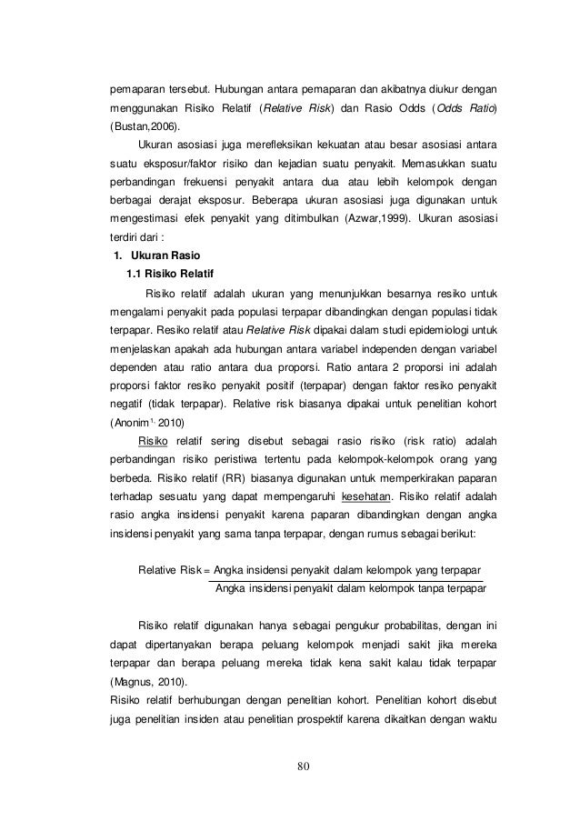 MAKALAH EPIDEMIOLOGI UKURAN ASOSIASI (KHUSUS) PENYAKIT 