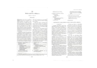 Tratado de Teologia - Apocaliptica Bíblica