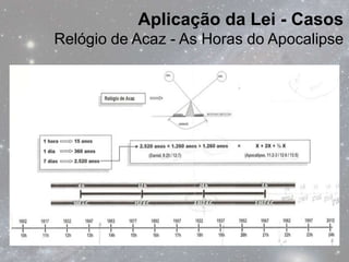 Aplicação da Lei - Casos
    Relógio de Acaz - As Horas do Apocalipse




.
 