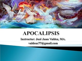 Instructor: José Juan Valdez, MA.Instructor: José Juan Valdez, MA.
valdeus77@gmail.comvaldeus77@gmail.com
 
