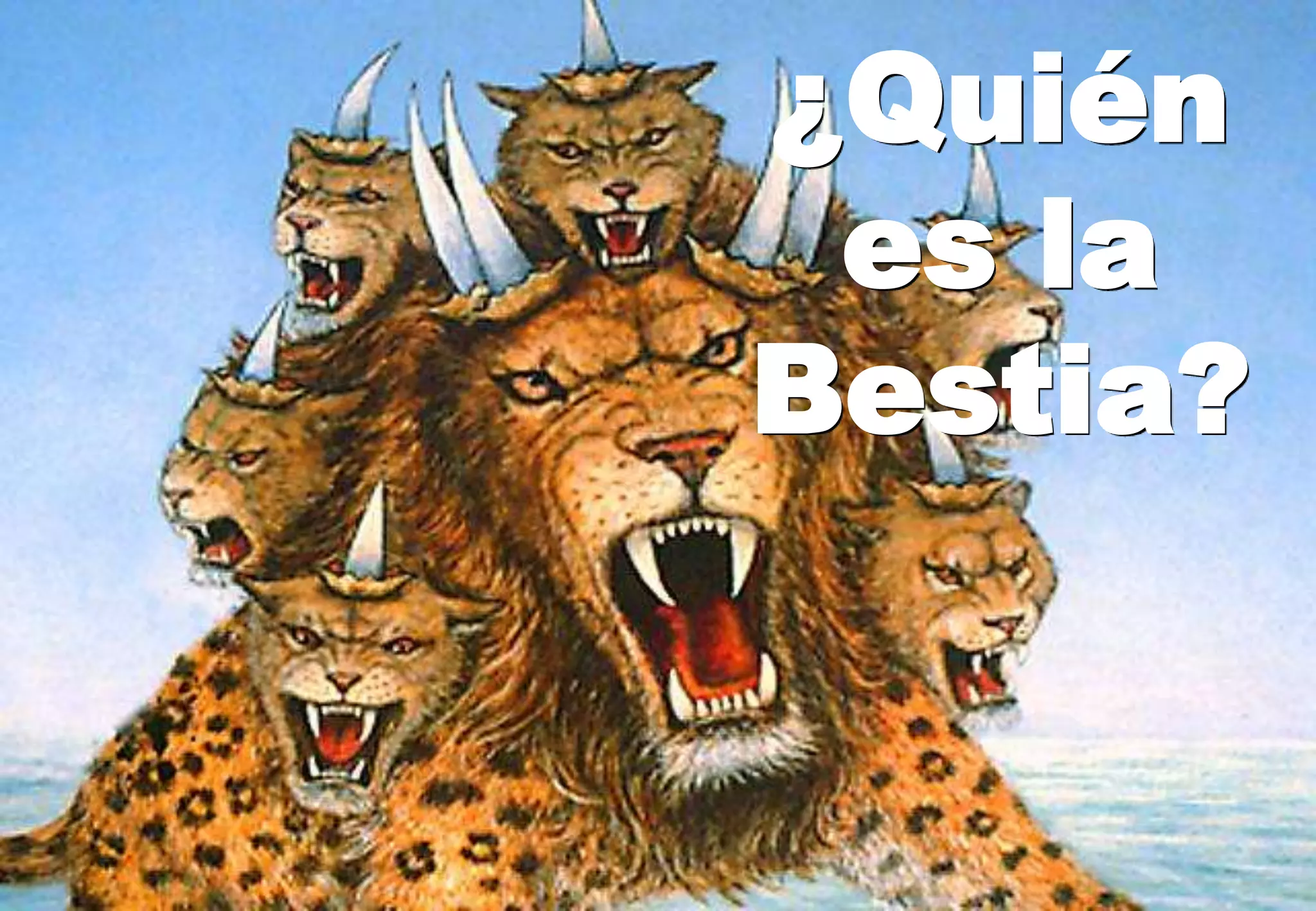 Apocalipsis 13 Las dos bestias de apocalipsis | PPT