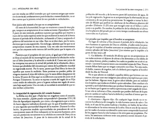 210

I APOCALIPSIS

SIN VELO

que me resulta tan difícil entender por qué nuestros amigos que sostienen la teoría de! arrebatamiento postribulación o mesotribulación, no se
dan cuenta que la primera mitad de este período es «tribulación».
Este juicio solo matará a los que no se arrepintieron
"El resto de la humanidad, los que no murieron a causa de estas plagas, tampoco se arrepintieron de sus malas acciones» (Apocalipsis 9:20).
A partir de este versículo, podemos suponer que aquellos que mueren.a
mano de los malos espíritus serán los que recibieron la marca de la bestia
durante e! período de la tribulación, rechazando a Cristo y aceptando el
gobierno del anticristo en sus vidas. Esto no se dice claro, por lo tanto,
decimos que es una suposición. Sin embargo, sabemos que los que no se
arrepintieron mueren de esta manera. Una va. más nos encontramos
con que los creyentes están exentos del terrible juicio que le espera a la
tierra.
Pareciera que el propósito de este juicio, al igual que e! del anterior,
es librar al mundo de los incorregibles que durante la tribulación rechazan al Señor Jesucristo y la salvación a través de él. Como este juicio de
las trompetas nos acerca a la mitad del período de la tribul~ción, desc.ubrimos que alrededor del cincuenta por ciento de I~ po.blaclón ~undlal
no regenerada morirá. Por lo tanto, parece que DIOS libra a la tierra de
aquellos que nunca lo recibirán. Estas personas no pueden poblar de
ninguna manera el reino del milenio y por lo tanto deben des~p~r.ecer de
la tierra. El juicio de Dios aquí no es diferente a sus actos de JUICIO en.~l
Antiguo Testamento. Su amor se expresa a través del regalo de su HIJO
como medio de redención, pero si la gente rechaza este regalo de amor,
caen bajo aquel juicio. Una va. más, se nos señala la necesidad de que todos reciban a Jesucristo.

La incapacidad de regeneración del corazén humano
La Biblia nos dice que: "Nada hay tan engañoso como el corazón.
No tiene remedio. ¿Quién puede comprenderlo?" (jeremías 17:9.) El
libro de Apocalipsis responde, por cierto, a la sugerencia que a men.udo hacen algunos individuos diciendo que "lo que el hombre nec~slta
es una segunda oportunidad después de la muerte». Durante la tribulación, las personas tendrán oportunidades sin precedente de ver la
omnipotente mano de Dios trabajando en los asuntos humanos, pero
aun así, persistirán tercamente en su rebelión en contra de Dios y en su
rechazo de Jesucristo. A pesar de la destrucción de la mitad de la

Los juicios de las siete trompetas

I

211

población del mundo y de la tercera parte del suministro de agua, de
luz y de vegetación, la gente no se arrepentirá por la obstinación de sus
corazones y de sus prácticas pecaminosas. Se negarán a tomar la decisión de Moisés que prefirió no "disfrutar de los efímeros placeres del
pecado» (Hebreos 11 :25) sino que escogió creer en el Señor y sufrir
junto a su pueblo. En cambio, la población de la tribulación se aferrará a los placeres del pecado por un COfto tiempo condenando sus almas
inmortales en el proceso,
Los pecados que impiden que el hombre se arrepienta
En lugar de volverse a Dios durante el período de la tribulación, los
seres humanos se apartarán de Dios en rebeldía. ¿Cuáles serán los pecados que le impidan al hombre acercarse en arrepentimiento al conocimiento salvador del Señor Jesucristo? ¡Los mismos que le impiden a la
gente de hoy venir a él!
l. "La idolarrfa.» El versículo 20 afirma que no «se arrepintieron de
sus malas acciones ni dejaron de adorar a los demonios y a los ídolos de
oro, plata, bronce. piedra y madera, los cuales no pueden ver ni oír ni caminar». Los seres humanos tienen una necesidad innata de Dios. Nunca
estarán felices hasta que no tengan comunión con Dios. Por esta razón,
el diablo, maestro de engaños. usó a la idolatría para engañar al hombre
desde los días de Nimrod.
No es que adoren en realidad a aquellos ídolos que hicieron con sus
manos, sino que usan esas imágenes para adorar a los espíritus que creen
que las habitan. Algunas veces, la gente adoró árboles, pero en realidad
era al espíritu que estaba en el árbol a quien adoraban. Esto conduce a la
opresión y actividad demoníaca que produce fenómenos místicos, que a
su vez hacen que la gente se vuelva supersticiosa y esté cargada de temor.
Si tan solo se volvieran a Dios, creyendo que pueden disfrutar de la paz;
pero en cambio se vuelven hacia la idolatría y cosechan el temor que viene como consecuencia.
2. «Asesinaros.» Alguien dijo: «En cualquier lugar donde no se encuenrre la influencia del evangelio, la vida humana carece de valor.» Sin
duda, es el caso de los países budistas o hindúes. sin hablar de las tribus
no alcanzadas en las zonas remotas de la selva. Esta es una de las razones
por las cuales a la mente occidental le cuesta tanto comprender la actitud
de los paganos hacia la vida humana si les sirve para sus propósitos. Por
tanto, los asesinatos violentos serán una práctica común durante el período de la tribulación.

 