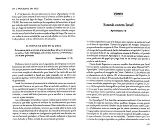 234

I APOCALIPSIS

SIN VELO

3. «y de destruir a los que destruyen la tierra» (Apocalipsis 11: 18),
indica que Cristo tomará al anticristo (a la bestia) yal falso profeta y, vivos, los arrojará al lago de fuego. También matará a sus seguidores
(19:20). Este texto nos enseña que los seguidores del anticristo. al igual
que todos los seres humanos que mueran sin Cristo, irán en alma y espíritu al «lugar de tormento» (como le sucedió al hombre rico en Lucas
16), hasta el momento del juicio del gran trono blanco, adonde comparecerán ante el juicio final y serán arrojados al lago de fuego. De nuevo se
nos indica la eterna seriedad de una actitud rebelde en contra del Dios
Todopoderoso y de su ofrecimiento de salvación.
EL TEMPLO DE DIOS EN El CIELO
Entonces se abrió en el cielo el templo de Dios; allí se vio el arca de
su pacto, y hubo relómpagos, estruendos, truenos, un terremoto y
una fuerte granizada.
(Apocalipsis 11: 19)

Debemos tener en cuenta que el argumento de este pasaje es el arrebatamiento de Israel y de los santos de la tribulación, que fueron redirnidos porque pactaron con él mediante un sacrificio (Salmo 50:5). La iglesia no tiene templo ni tabernáculo, pero Israel sí. La visión del arca del
pacto puede recordarle a Israel que están tratando con un Dios que
guarda los pactos, y sobre la base de su fidelidad pasada, su redención está garantizada.
Israel, los cristianos y los santos de la tribulación tienen en común algo esencial: Entran a un pacto con Dios a través del sacrificio, el pacto
de un sacrificio de sangre, en el caso de Israel. por un tiempo. a través del
sacrificio de animales; en el caso de los cristianos y de los santos de la tribulación, a través del Señor Jesucristo que se sacrificó a sí mismo «de
una vez y para siempre»,
Los «relámpagos,estruendos y truenos» indican que la escena en el cielo
terminó y que están a punto de revelarse los acontecimientos que tienen
que ver con los asuntos de los sereshumanos. Estas catástrofesson una evidencia de la creciente confusión yel terror que vendrá sobre la tierra en la
última mitad del período de la tribulación. En vista de la destrucción que le
espera a la tierra, a cualquier ser inteligente le queda solo una decisión, evitar este horrendo perlado en el futuro del mundo recibiendo a Jesucristo
como Salvador y Señor. a través de una invitación personal.

VEINTE

Satanás contra Israel
Apocalipsis 12

No debe sorprendernos que se le dedique tanto espacio a la nación de Israel
en el libro de Apocalipsis. Domina las páginas del Antiguo Testamento
porq ue es la nación receptora de Dios. Vemos que él no terminó con ella en
«el tiempo de los problemas de jacob» delineados en el capítulo 13 y descritos en Daniel 9:24-27. La «septuagésima semana de Daniel" o el período
de tribulación se relata en Apocalipsis6-18. Es natural que incluya una extensa predicción del papel que juega Israel en ese tiempo que pondrá a
prueba a toda la tierra.
Hasta donde llegamos en nuestro estudio, descubrimos que Israel
hace un pacto o alianza con el anticristo por siete años (Daniel 9:27).
Apocalipsis 7 indica que ciento cuarenta y cuatro mil siervos de Dios,
saldrán a predicar el evangelio de Cristo. Debido a (1) los efectos del
arrebatamiento de la iglesia. (2) el derramamiento del Espíritu de
Dios como en el día de Pentecostés (Joel2:28-3 O, que los convertirá
en ciento cuarenta y cuatro mil apóstoles Pablo, (3) las caóticas condiciones mundiales preparadas por Dios para conducir a la gente a Cristo, y (4) la explosión demográfica que hará que exista más gente sobre
la tierra que la que existió en toda la historia del mundo, será muy posible que estos ciento cuarenta y cuatro mil siervos alcancen a más personas para Cristo que las que se han ganado durante toda la dispensación cristiana.
En Apocalipsis 7:9 se describe a semejante multitud: "Una multitud
tomada de todas las naciones, tribus, pueblos y lenguas; era tan grande
que nadie podía contarla. Estaban de pie delante del trono y del Cordero.» Debiéramos tener en cuenta que los ciento cuarenta y cuatro mil
testigos judíos representan un remanente de Israel, ya que. de acuerdo a
Apocalipsis 11 los judíos reconstruirán el templo de Jerusalén, indicando que volverán a la tierra en incredulidad. También vimos que Dios
enviará a dos testigos especiales con poderes sobrenaturales como los de

235

 