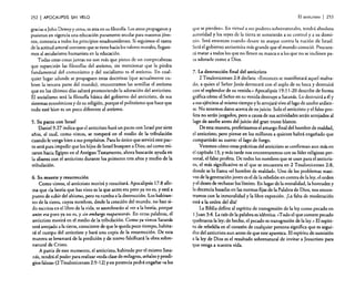 252

I APOCALIPSIS

SIN VELO

gracias a John Dewey y otros, es atea en su maso fía. Los ateos propagaron y
pusieron en vigencia una educación puramente secular para nuestros jóvenes, contraria a todos los principios estadounidenses. Si seguimos el rastro
de la actitud amoral corriente que se tiene hacia los valores morales, llegaremos al secularismo humanista en la educación.
Todas estas cosas juntas no son más que piezas de un rompecabezas
que esparcirán las filosofías de! ateísmo, sin mencionar que la piedra
fundamental del comunismo y del socialismo es e! ateísmo. En cualquier lugar adonde se propaguen estas doctrinas (que actualmente cubren la tercera parte de! mundo), encontramos las semillas e! ateísmo
que en los últimos días saltará promoviendo la adoración de! anticristo.
El socialismo será la filosofía básica del gobierno de! anticristo, de sus
sistemas económicos y de su religión, porque el politeísmo que hace que
todo esté bien es un poco diferente al ateísmo.
5. Su pacto con Israel
Danie!9:27 indica que elanticristo hará un pacto con Israel por siete
afias, e! cual, como vimos, se romperá en el medio de la tribulación
cuando le venga bien a sus propósitos. Para lo único que servirá este pacto será para impedir que los hijos de Israel busquen a Dios; así como miraron hacia Egipto en e! Antiguo Testamento, ahora buscarán ayuda en
la alianza con e! anticristo durante los primeros tres afias y medio de la
tribulación.
6. Su muerte y resurrección
Como vimos, e! anticristo morirá y resucitará. Apocalipsis 17:8 afirma que «la bestia que has visto es la que antes era pero ya no es, y está a
punto de subir del abismo, pero va rumbo a la destrucción. Los habitantes de la tierra, cuyos nombres, desde la creación del mundo, no han sido escritos en el libro de la vida, se asombrarán al ver a la bestia, porque
antes era pero ya no es, y sin embargo reaparecerd». En otras palabras. el
anticristo morirá en el medio de la tribulación. Como ya vimos Satanás
será arrojado a la tierra. consciente de que le queda poco tiempo. habitará el cuerpo del anticristo y hará una copia de la resurrección. De esta
manera se levantará de la perdición y de nuevo falsificará la obra sobrenatural de Cristo.
A partir de este momento. el anticristo. habitado por el mismo Satanás. tendrá el poder para realizar «toda clase de milagros, señales y prodigios falsos» (2 Tesalonicenses 2:9-12) y en potencia podrá engañar (Ca los

El anticristo

I 253

que se pierden». En virtud a sus poderes sobrenaturales, tendrá absoluta
autoridad y los reyes de la tierra se someterán a su control y a su dominio. Será entonces cuando desate su ataque contra la nación de Israel.
Será el gobierno antisemita más grande que e! mundo conoció. Procurará matar a todos los que no lleven su marca o a los que no se inclinen para adorarle como a Dios.
7. La destrucción final del anticristo
2 Tesalonicenses 2:8 declara: «Entonces se manifestará aquel malvado, a quien el Sefior Jesús derrocará con el soplo de su boca y destruirá
con el esplendor de su venida» Apocalipsis 19: 11-20 describe de forma
gráfica cómo el Sefior en su venida destruye a Satanás. Lo destruirá a él y
a sus ejércitos al mismo tiempo y lo arrojará vivo al lago de azufre ardiente. No tenemos datos acerca de su juicio. Solo el anticristo y el falso profeta no serán juzgados, pero a causa de sus actividades serán arrojados al
lago de azufre antes del juicio de! gran trono blanco.
De esta manera. profetizamos el amargo final del hombre de maldad.
el anticristo; pero piense en los millones a quienes habrá engañado que
compartirán su suerte: el lago de fuego.
Veremos cómo estas prácticas del anticristo se confirman aun más en
el capítulo 13. y más tarde nos encontraremos con su líder religioso personal, el falso profeta. De todos los nombres que se usan para el anticristo, el más significativo es el que se encuentra en 2 Tesalonicenses 2:8.
donde se lo llama «el hombre de maldad». Uno de los problemas masivos de la generación joven es el de la rebelión en contra de la ley, el orden
yel deseo de rechazar los límites. En lugar de la moralidad. la honradez y
la decencia basadas en las normas fijas de la Palabra de Dios, nos encontramos con la inmoralidad y la libre expresión. ¡La falta de moderación
está a la orden del día!
La Biblia define al espíritu de transgresión de la ley como pecado en
1 Juan 3:4. La raíz de la palabra es idéntica: «Todo el que comete pecado
quebranta la ley; de hecho. el pecado es transgresión de la ley.. El espíritu de rebeldía en el corazón de cualquier persona significa que es seguidor del anticristo aun antes de que este aparezca. El espíritu de sumisión
a la ley de Dios es el resultado sobrenatural de invitar a Jesucristo para
que venga a nuestra vida.

 