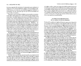 322

I APOCALIPSIS

SIN VELO

doctrinas originales del cristianismo, la mayoría de cuyas enseñanzas se
originaron en el "misterio babilónico" pagano. En la actualidad, la iglesia de Roma es, en su doctrina, una mezcla de paganismo babilónico y
cristianismo. Por eso, tiene poco que ver con «la fe encomendada una
vez por todas a los santos".
Hace poco, uno de sus líderes teológicos se encontraba en un programa de radio y allí [e preguntaron: «¿Cree usted en la sola scripturai» (queriendo decir: «¿Prueban todas sus doctrinas con la Palabra de Dios?») Él
contestó: «No, tenemos la Escritura en una mano y quinientos años de
tradición en la otra. Ambas formulan nuestras creencias". Lo que parece
no entender es que sacan todas esas falsas doctrinas enumeradas en el capítulo 5 de este libro de la tradición de la «misteriosa ... Babilonia .,. madre de las prostitutas », desde la adoración a las imágenes y a las reliquias.
hasta el purgatorio, las oraciones a María y la declaración de la infalibilidad de papas que son totalmente falibles. La seriedad de esta situación se
refleja en que. a pesar de que nuestro Señor ordenó que es esencial «nacer de nuevo" en espíritu por la fe en él y solo en él, muchas personas escuchan poco o nada este desafío en la iglesia de Roma de hoy.
Mi padre fue católico romano durante los primeros veintiséis años de su
vida. Consideraba que era un «buen católico". porque [o bautizaron y recibió [a confirmación en la iglesia, iba a colegios católicos. cantaba en el coro
de muchachos, era monaguillo y hasta me hizo bautizar siendo un bebé para que si moría de forma prematura no fuera al infierno o al purgatorio.
Cuando a [os veintiséis años escuchó el evangelio y «nació de nuevo" por la
fe en Jesucristo, su vida cambió por completo. Muchas veces lo escuchaba
quejarse: «Nadie en la iglesia me dijo que necesitaba nacer de nuevo por la
fe. no por obras, sino por la gracia de Dios. Las hermanas nunca me lo dijeron. ni tampoco los sacerdotes, los obispos, el cardenal y ni siquiera el Papa .» Sin embargo, de acuerdo a Juan 3, nuestro Señor Jesús estableció esto
como un requerimiento para entrar al reino de Dios. Incluso el apóstol Pedro enseñó que la salvación era el resultado de nacer de nuevo (l Pedro
1:23-25). La iglesia de mi padre fracasó en llevarlo a Dios, enturbiando el
camino de la verdad con todas sus innovaciones paganas babilónicas que
arrastraron a través de los siglos.
Me duele tener que decir esto, pero de acuerdo a sus propios escritos
es evidente que [os apóstoles Pedro, Pablo, Juan y Santiago. y la iglesia
del primer siglo no aproharfan el mensaje mezclado que la iglesia romana enseña hoy. que consiste en algo de cristianismo y algo de «mística
babilónica». Por fortuna, con el aumento del estudio de la Biblia dentro

La destrucción de la Babilonia religiosa

I

323

de la iglesia católica, desde que el papa Juan XXIII aprobó la lectura de
las Escrituras y la publicación de la Edición de la Confraternidad Católica de la Biblia, muchos nacieron de nuevo por la fe. La encuesta de GalIup en cuanto a religión indica que al menos trece millones de católicos
en los Estados Unidos dicen que tuvieron una experiencia de «nuevo nacimiento» en Jesucristo. Oro para que muchos millones más se unan a
ellos en esa experiencia transformadora.

LAS PRÁCTICAS PRECRISTlANAS
DE LA IGLESIA CATÓLICA ROMANA

M uchos ~e los cambios en la iglesia de Jesucristo aparecieron después de
L/ue el obispo de Roma comenzó a tener dominio sobre los otros obispos. En lo sucesivo, se introdujeron en la iglesia prácticas como la «Mariolarrfa» y otras costumbres babilónicas. Todas tenían una cosa en con.lún: existieron antes de Cristo y él no las enseñó. Por ejemplo, la oración por los muertos. que no se instituyó hasta e! año 300 d.C; no se
enseña en ninguna parte en las Escrituras pero es una práctica regular de
la antigua adoración china. donde se practicaba cientos rk añosantes de
Cristo. Ad~más, la adoración a María ya Cristo como un bebé se practicó de la ~.Isma manera, con otros nombres, en la mayoría de las principales religiones de! mundo cientos de años antes de Cristo.
Las prácticas de la Pascua y [a Cuaresma, con sus cuarenta días de
ayuno, se practicaban a favor de Tarnuz quinientos años antes de Cristo.
Para c?mprobar que a Ta~uzlo adoraban antes que a Cristo. vaya a
Eze~ uiel 8:7-14. La adoración a T amuz era tan popular en aquella época
llue Incluso se veía a las mujeres de Israel "que lloraban por el dios Tamuz ». El título ..reina del cielo». que se le da a María. por cierto. no es
cristiano. Es más, los buenos católicos romanos se horrorizarían al descubrir que esta expresión se encuentra en el Antiguo Testamento. jerell~ías 44: 17 señala que se usaba para describir a la madre de Tamuz, la
diosa madre de Babilonia, unos quinientos añosantes de Cristo.
L~ prácti~a .de establecer un sacerdocio célibe y de tener monjas no es
de ongen cnsnano: no hay nada en la Biblia que lo enseñe. Más bien, 1
Timoteo 3: 1-310 prohíbe. Cientos de años antes de Cristo, los budistas
e hinduistas incorporaron esta práctica que la siguen hasta el día de hoy.
¿~e dónde la sacaron? Del misticismo babilónico, [a "madre de las prostrtutas». La señal de la cruz que se utiliza en lo alto de una vara no proviene del cristianismo. Se utilizaba en la adoración a Tamuz, quinientos

 