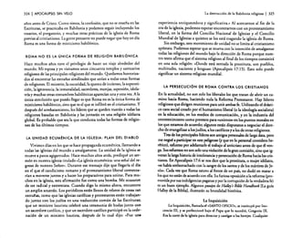 324

I APOCALIPSIS

SIN VELO

años antes de Cristo. Como vimos, la confesión, que no se enseña en las
Escrituras. se practicaba en Babilonia y podemos seguir incluyendo los
rosarios, el purgatorio, y muchas otras prácticas de la iglesia de Roma
previas al cristianismo. La gente pensante no puede negar que hoy en día
Roma es una forma de misticismo babilónico.
ROMA NO ES LA ÚNICA FORMA DE RELIGiÓN BABILÓNICA

Hace muchos años tuve el privilegio de hacer un viaje alrededor del
mundo. Mi esposa y yo visitamos unos cincuenta templos y santuarios
religiosos de las principales religiones del mundo. Quedamos horrorizados al encontrar las extrañas similitudes que unían a todas estas formas
de religiones. El misterio, la oscuridad. la quema de incienso. la supersticiéri.Ia ignorancia, la inmoralidad. sacerdotes, monjas, aspersión, idolatría y muchas otras costumbres babilónicas aparecían una y otra vez. A la
única conclusión que puedo llegar es que Roma no es la única forma de
misticismo babilónico. sino que es el que se infiltró en el cristianismo. Y
después del arrebatamiento. los líderes que se queden traerán a todas las
religiones basadas en Babilonia y las juntarán en una religión idólatra
global. Es probable que sea la que conduzca todas las formas de religiones de los últimos tiempos.
LA UNIDAD ECUMÉNICA DE LA IGLESIA: PLAN DEL DIABLO

Vivimos días en los que se hace propaganda ecuménica, llamando a
todas las iglesias del mundo a amalgamarse. La unidad de la iglesia se
mueve a pasos agigantados. Hace muchos años atrás. prediqué un sermón en nuestra iglesia titulado «La iglesia ecuménica: una señal del regreso de nuestro Señor», Durante ese mensaje dije que llegarla el día
en el que el catolicismo romano yel protestantismo liberal comenzarían a moverse juntos y a hacer los preparativos para unirse. Para muchos en la iglesia, esta afirmación fue como una bomba. Me acusaron
de ser radical y extremista. Cuando digo lo mismo ahora. encuentro
un amplio acuerdo. Los periódicos están llenos de relatos de cosas tan
extrañas, como que las iglesias católicas y protestantes están trabajando juntas con los judíos en una traducción común de las Escrituras;
que un ministro bautista celebró una ceremonia de bodas junto con
un sacerdote católico. y que un sacerdote católico participó en la ordenación de un ministro bautista, después de lo cual dijo: ..Fue una

La destrucción de la Babilonia religiosa

I 325

experiencia enriquecedora y significativa.. Al acercarnos al fin de la
era de la iglesia, podemos esperar encontrarnos con un protestantismo
liberal. en la forma del Concilio Nacional de Iglesias y el Concilio
Mundial de Iglesias a quienes se los está tragando la iglesia de Roma.
Sin embargo, este movimiento de unidad no se limita al cristianismo
apóstata. Podemos esperar que se mueva con la intención de amalgamar
todas las religiones del mundo bajo la dirección de Roma porque nuestro texto afirma que el sistema religioso al final de los tiempos consistirá
en una sola religión: ..Donde está sentada la prostituta. son pueblos,
multitudes, naciones y lenguas» (Apocalipsis 17:15). Esto solo puede
significar un sistema religioso mundial.

LA PERSECUCiÓN DE ROMA CONTRA LOS CRISTIANOS

En la actualidad. no son solo los liberales los que tratan de abrir un camino hacia Roma. haciendo nula la Reforma Protestante. Hay líderes
religiosos que dirigen reuniones para unir ambas fe. Utilizando el drástico caos social creado por el humanismo liberal (o la ideología socialista)
en la educación. en los medios de comunicación. y en la industria del
entretenimiento como pretexto para «unirnos» en los puntos morales en
los que estamos de acuerdo; algunos están dispuestos a negociar el derecho de evangelizar a los judíos, a los católicos y a los de otras religiones.
Tres de los principales líderesson amigos personales de larga data. pero
me negué a panicipar en este peligroso (y que en Jo personal considero herético), esfuerzo por adelantarle el trabajo al anticristo antes de que él venga. Sus esfuerzos no son solo una violación de la gran comisión. sino que ignoran la larga historia de intolerancia y persecución de Roma hacia los cristianos. En Apocalipsis 17:6 se nos dice que la prostituta, o mujer idólatra,
«sehabía emborrachado con la sangre de los santos y de los mártires de Jesús». Cada vez que Roma estuvo al frente de un país, no dudó en matar a
los que no están de acuerdo con ella. Su furiosa oposición a la reforma (promovida por sus indulgencias paganas y por la corrupción de la verdadera fe)
es un buen ejemplo. Algunos pasajes de HaUey's Bibk Handbook [La guía
Halley de la Biblia}, ilustrarán su brutalidad histórica.
La Inquisición
La Inquisición. llamada el "SANTO OFICIO». se instituyó por Inocencio III, y se perfeccionó bajo el Papa que lo sucedió. Gregorio IX.
Era la corte de la iglesia para detectar y castigar a los herejes. Cualquier

 