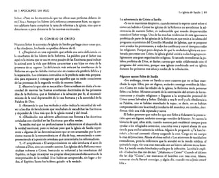 88

I APOCALIPSIS

SIN VELO

Señor: "Pues no he encontrado que tus obras sean perfectas delante de
mi Dios .» Aunque los líderes de la reforma comenzaron bien, no siguieron adelante hasta completar la tarea de reformar a la iglesia, sino que se
detuvieron a poca distancia de las normas escriturales.
El CONSEJO DE CRISTO

Nuestro Señor le aconseja a la iglesiade Sardis que haga cinco cosas que,
si las obedecen, los harán aceptables delante de él.
l. ,,¡Despierta!» es una expresión que señala una seria deficiencia en
la enseñanza de los líderes de la Reforma. La palabra que el Señor usa
aquí es la misma que se usa en otros pasajes de las Escrituras para indicar
la actitud ante la vida que debiera caracterizar a sus hijos en vista de la
promesa de su regreso. La deficiencia más seria en las ensefianz~ ~e la
Reforma era que les faltaba instrucción en cuanto a la profeda bíblica y
la separación. Los cristianos instruidos en la profecía están más preparados para separarse y consagrarse que aquellos que no están conscientes
de las promesas de la segunda venida de nuestro Señor ..
2. «Reaviva lo que aún es rescatable... Esto se refiere sm duda a la necesidad de reavivar las buenas enseñanzas doctrinales de los primeros
días de la Reforma, que se limitaban a la salvación por fe, al reconocimiento de la total depravación de la raza humana y a la autoridad de la
Palabra de Dios.
¡
3. «Recuerda lo que has recibido y oído.. indica la necesidad de volver a los días de bendiciones que resultaban de escudriñar las Escrituras
y depender de Dios más que de la iglesia estatal y del ritual.
.
4. «Obedécelo.. nos advierte adherirnos con firmeza a las doctrinas .
señaladas con claridad en las Escrituras que ellos tenían.
Ya estaba mal que no profundizaran lo suficiente en el desarrollo de
la verdad escrirural, pero es incluso peor que la iglesia de Sardis represente a algunas de las denominaciones que se ven arrastradas por la creciente marea de la neoortodoxia en e! día de hoy, renunciando o comprometiendo a la posición ortodoxa que caracterizó a los reformadores.
S. "y arrepiéntete... El arrepentimiento no solo involucra e! acto de
volverse a Dios, sino un corazón sumiso. Las iglesiasde la Reforma necesitaban volverse a Cristo, buscando su voluntad y las enseñanzas de!
Espíritu, en lugar de aceptar sus propias ideas preconcebidas acerca de la
interpretación de la verdad. Si se hubieran arrepentido, sin lugar a dudas, el Espíritu Santo los hubiera guiado «a la verdad»,

La iglesia de Sardis

I 89

La advertencia de Cristo a Sardis
"Si no te mantienes despierto. cuando menos lo esperes caeré sobre ti
como un ladrón.. Como las iglesias de la Reforma no atendieron la advertencia de nuestro Señor, es indiscutible que estarán desprevenidas
cuando el Señor venga. Una de las muchas evidencias de esta ignorancia
profética de parte de las iglesiasde la Reforma es que están a la cabeza del
programa ecuménico del Concilio Mundial de Iglesias, que se propone
unir a todos los protestantes, a todos los católicos y con el tiempo a todas
las religiones. Porque poco después de que la verdadera iglesia sea arrebatada para estar con Cristo. la iglesia global unirá a todas los grupos religiosos en una gran organización religiosa. Si tan solo entendieran la palabra profética de Dios, se darían cuenta que están colaborando con el
programa del anticristo, porque esta iglesia combinada será su iglesia
durante los primeros tres años y medio de la tribulación.
Algunos santos fieles de Sardis
«Sin embargo, tienes en Sardis a unos cuantos que no se han manchado la ropa. Ellos, por ser dignos, andarán conmigo vestidos de blanco." Como en todas las edades de la iglesia, la Reforma tenia personas
fieles a su Señor. Miraron a través de la ostentación del ornato de los sacramentos y rituales religiosos y llegaron a la aceptación personal de
Cristo como Salvador y Señor. Debido a esta fe en él ya la obediencia a
su Palabra, .<110 se habían manchado la ropa », es decir. no se habían
comprometido con la actitud y conducta del mundo y. en cambio, decidieron vivir una vida separada y santa.
El Señor promete que todos los que son fieles a él durante la persecución "por ser dignos, andarán conmigo vestidos de blanco », Se cuenta la
historia de que, años atrás, cuando nuestro país estableció campos para
ayudar a los refugiados armenios, una niña vino y esperó afuera de una
tienda para recibir asistencia médica. Alguien le preguntó: .,¿Te han herido?», a lo cual contestó: "Estoy cargando la cruz. Cargo en mi cuerpo
la cruz de Jesucristo. Ahora sé cómo sufrió .» Los asistentes de sanidad no
entendieron, pero la enfermera que la atendió en la tienda médica, al
quitarle la ropa. vio una cruz marcada con un hierro caliente en su hombro. La herida estaba hinchada y ardía por la infección. La niña le explicó: "Todos los días me decían: "¿Mahoma o Cristo?" Cuando el último
día les dije "Cristo". me marcaron el hombro con esta cruz. Ahora,
mientras viva la llevaré conmigo, y algún día. cuando vea a jesús estaré
feliz.»

 