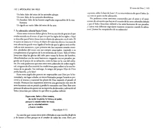 142

I APOCALIPSIS

SIN VELO

Un león: líder del reino de los animales salvajes
Un toro: líder de los anima/es domésticos
Un hombre: líder de las huestes angelicales responsables de la raza
humana
Un águila en vuelo: Uder del reino de las aves

7. La adoración celestial hacia Cristo
"Estos seres vivientes daban gloria. hon ra y acción de gracias al que
estaba sentado en el trono, al que vive por los siglos de los siglos.» Aquí
se describe que el Señor Jesucristo es objeto de adoración en el cielo. É.l
es quien se sienta en el trono, el objeto de todos los afectos. La causa de
esta adoración puede estar ligada al hecho de que la iglesia será arrebatada en este momento, y por primera vez, los creyentes estarán reunidos, alrededor del rrono con sus cuerpos resucitados, trayendo ;¡ su
cumplimiento el propósito de la encarnación de Cristo. Solo e! Sefior
Jesucristo deja las glorias del cielo para tomar la forma de hombre,
identificándose con los seres humanos, cargando con sus pecados, pagando así e! precio de su salvación, como 10 hizo en la cruz del calvario. Por más poderosos que sean estos seres celestiales de orden angelical, ninguno de ellos reuniría las condiciones para redim ir a la raza humana de su pecado. Sin embargo, la sangre de! propio Hijo de Dios
podía hacerlo, iY10 hizo!
Estos seres angelicales parecen ser responsables ante Dios por la humanidad y, sin lugar a dudas, se vieron frustrados porque Satanás se pervirtió a sí mismo y trastornó los planes de Dios trayendo el pecado al
mundo. Permanecían impotentes mientras una generación tras otra de
seres humanos caía en pecado y perdía la comunión con Dios. Este acto
presente de adoración parece ser su expresión de devoción y adoración al
Sefior Jesucristo por redimir 10 que ellos no podían redimir.
Digno eres, Seflor y Dios nuestro,
de recibir la gloria, la honra yel poder,
porque tú creaste todas las ceses:
por tu voluntad existen
y fueron creadas.
(Apocalipsis 4: 11)
La canción que cantan estos seres celestiales es una canción de gloria
y de honor a Dios porque es el creador de todas las cosas. Esto, por

El trono de Dios

I

143

supuesto, sobre la base de Juan 1:3. es otra evidencia de que el Señor Jesucristo es quien recibe adoración.
No podemos evitar sentirnos conmovidos por el amor y el sentimiento de adoración que hay en el corazón de los seres celestiales debido
a que:: el Señor Jesucristo redimió a los seres humanos de sus pecados.
¿Cuánto más debieran regocijarse nuestros corazones cuando 10 adoramos? ¡Somos los receptáculos de su redención!

 
