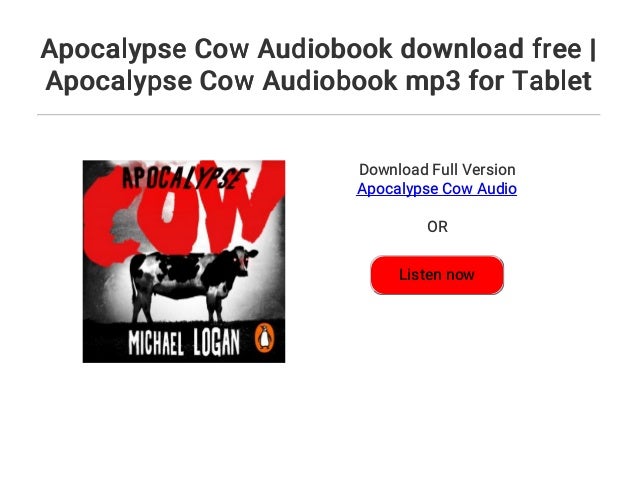 apocalypse cow audiobook apocalypse cow audiobook