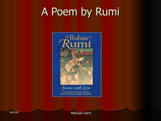 A Poem by Rumi 
