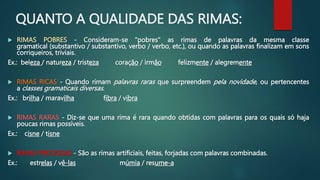 A poesia - Definições e Característicass | PPTX