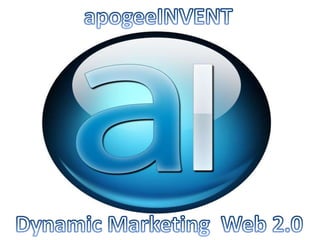 apogeeINVENT Dynamic Marketing  Web 2.0 