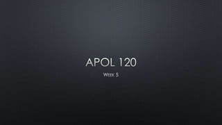Apol 120 test